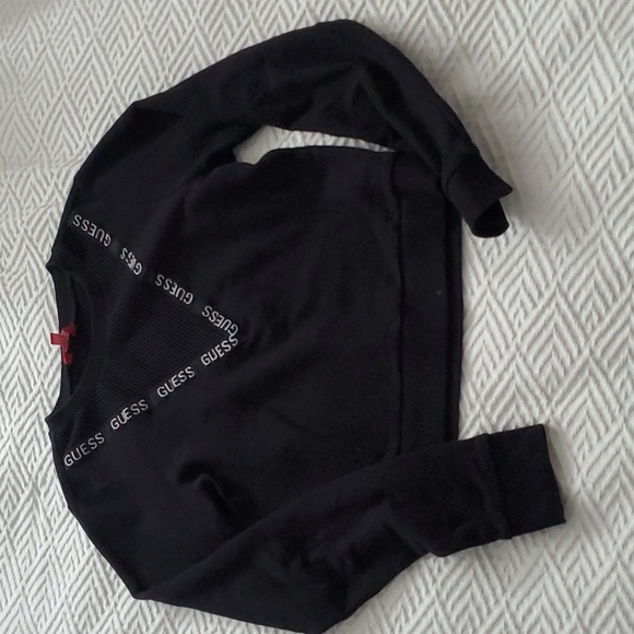 Guess Vintage V Mesh Pullover- NWOT- Small - Picture 6 of 7